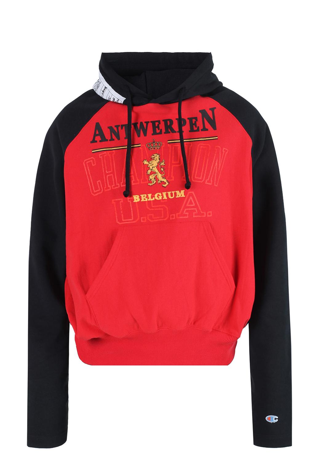 Red Hooded sweatshirt VETEMENTS x Champion VETEMENTS - Vitkac Canada